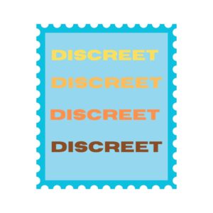 DISCREET STAMP